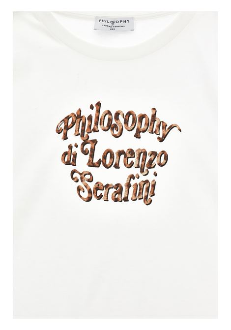 T-shirt con logo PHILOSOPHY KIDS | I1H602 82060001